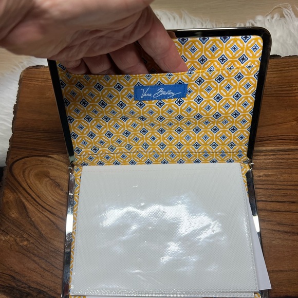 Vera Bradley Retired Riviera Blue Hugs N Kisses - Picture 6 of 17